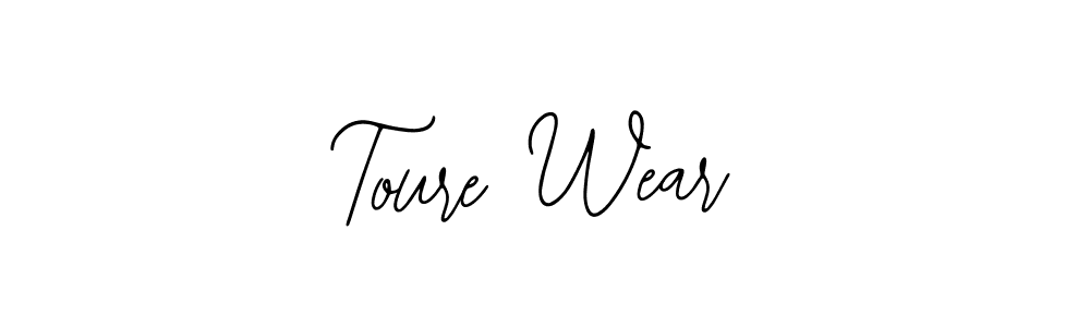 Toure Wear stylish signature style. Best Handwritten Sign (Bearetta-2O07w) for my name. Handwritten Signature Collection Ideas for my name Toure Wear. Toure Wear signature style 12 images and pictures png