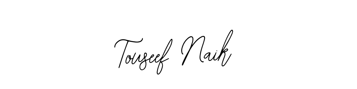Touseef Naik stylish signature style. Best Handwritten Sign (Bearetta-2O07w) for my name. Handwritten Signature Collection Ideas for my name Touseef Naik. Touseef Naik signature style 12 images and pictures png