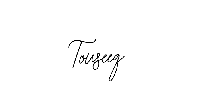 How to Draw Touseeq signature style? Bearetta-2O07w is a latest design signature styles for name Touseeq. Touseeq signature style 12 images and pictures png
