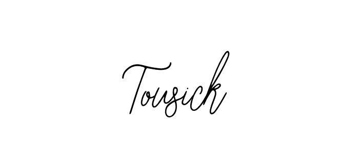 Make a short Tousick signature style. Manage your documents anywhere anytime using Bearetta-2O07w. Create and add eSignatures, submit forms, share and send files easily. Tousick signature style 12 images and pictures png