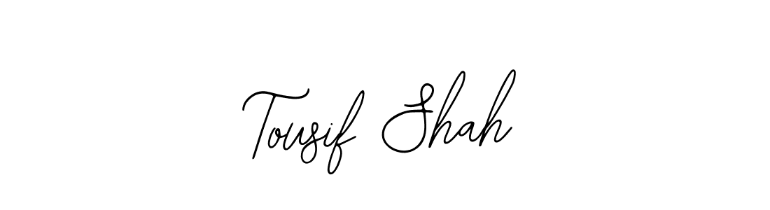 Make a beautiful signature design for name Tousif Shah. Use this online signature maker to create a handwritten signature for free. Tousif Shah signature style 12 images and pictures png