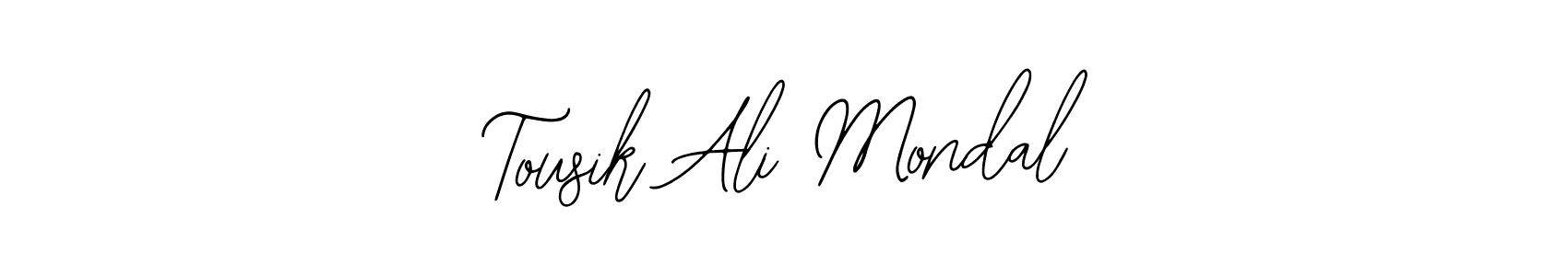 Make a beautiful signature design for name Tousik Ali Mondal. With this signature (Bearetta-2O07w) style, you can create a handwritten signature for free. Tousik Ali Mondal signature style 12 images and pictures png