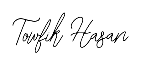 Elevate your brand with a stunning Towfik Hasan eSignature. The Bearetta-2O07w style provides a balanced, flowing aesthetic for everyday signing. Towfik Hasan signature style 12 images and pictures png