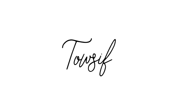 Make a beautiful signature design for name Towsif. With this signature (Bearetta-2O07w) style, you can create a handwritten signature for free. Towsif signature style 12 images and pictures png