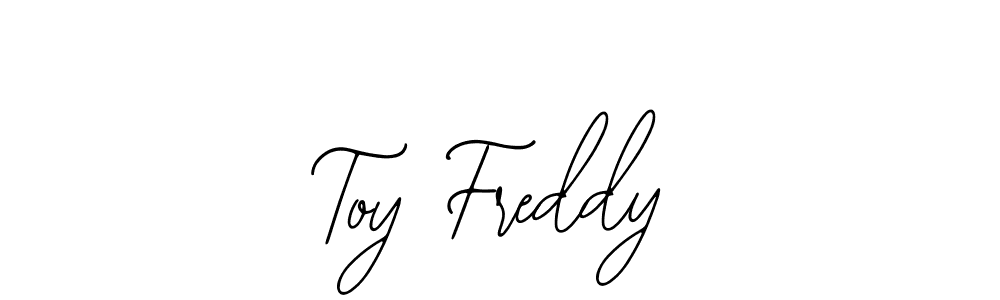Bearetta-2O07w is a professional signature style that is perfect for those who want to add a touch of class to their signature. It is also a great choice for those who want to make their signature more unique. Get Toy Freddy name to fancy signature for free. Toy Freddy signature style 12 images and pictures png