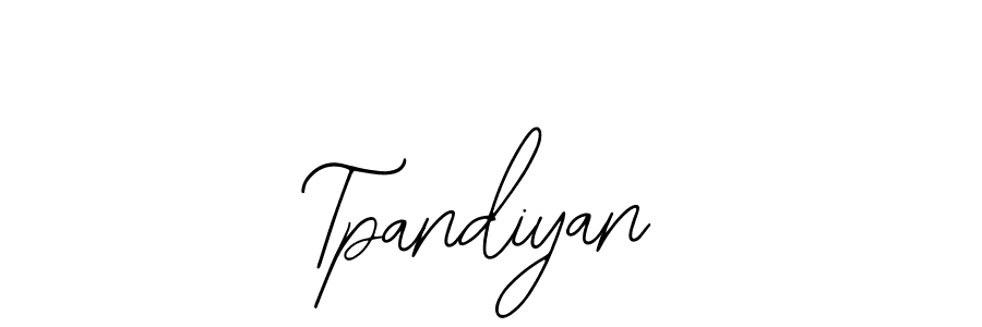 It looks lik you need a new signature style for name Tpandiyan. Design unique handwritten (Bearetta-2O07w) signature with our free signature maker in just a few clicks. Tpandiyan signature style 12 images and pictures png