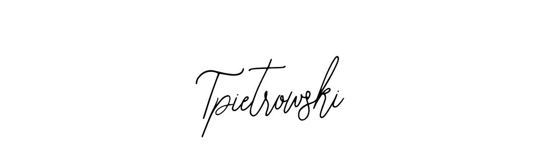 Make a beautiful signature design for name Tpietrowski. Use this online signature maker to create a handwritten signature for free. Tpietrowski signature style 12 images and pictures png