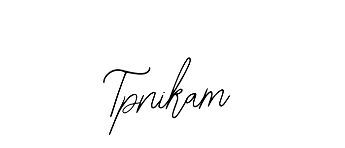 Make a short Tpnikam signature style. Manage your documents anywhere anytime using Bearetta-2O07w. Create and add eSignatures, submit forms, share and send files easily. Tpnikam signature style 12 images and pictures png
