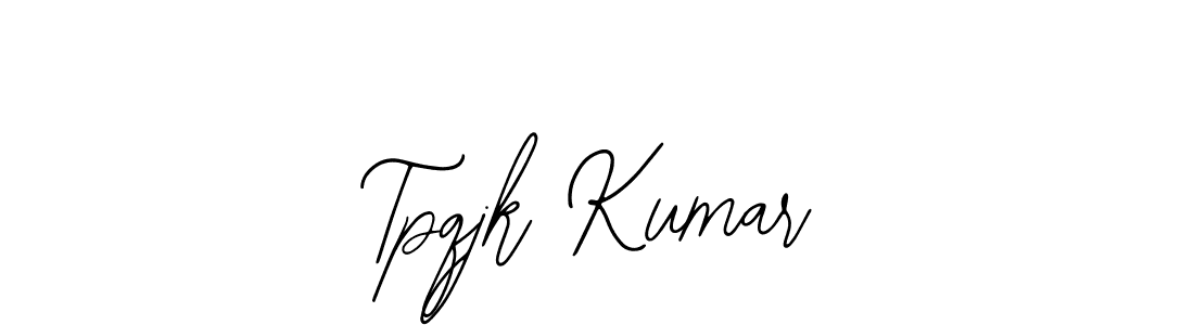 Make a short Tpqjk Kumar signature style. Manage your documents anywhere anytime using Bearetta-2O07w. Create and add eSignatures, submit forms, share and send files easily. Tpqjk Kumar signature style 12 images and pictures png