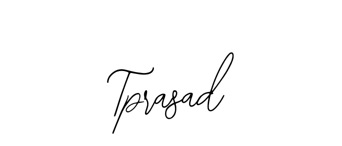 You should practise on your own different ways (Bearetta-2O07w) to write your name (Tprasad) in signature. don't let someone else do it for you. Tprasad signature style 12 images and pictures png