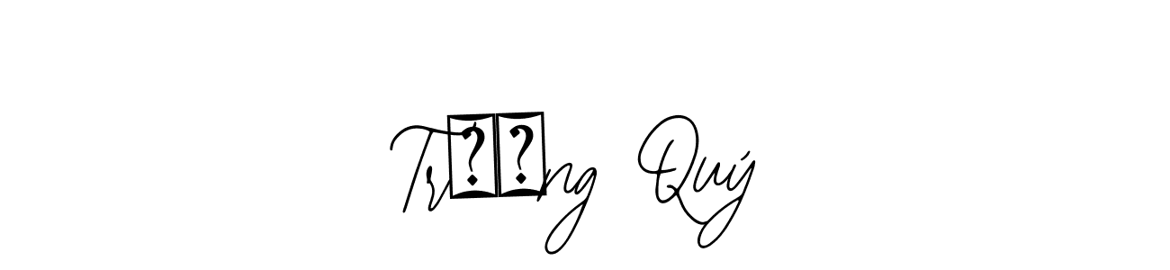 Use a signature maker to create a handwritten signature online. With this signature software, you can design (Bearetta-2O07w) your own signature for name Trương Quý. Trương Quý signature style 12 images and pictures png