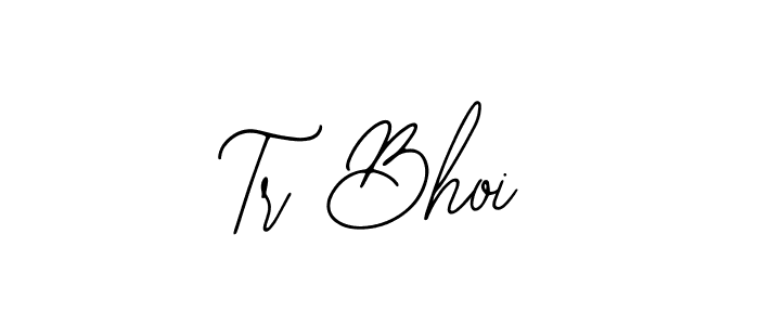if you are searching for the best signature style for your name Tr Bhoi. so please give up your signature search. here we have designed multiple signature styles  using Bearetta-2O07w. Tr Bhoi signature style 12 images and pictures png
