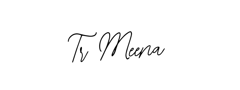 Also You can easily find your signature by using the search form. We will create Tr Meena name handwritten signature images for you free of cost using Bearetta-2O07w sign style. Tr Meena signature style 12 images and pictures png