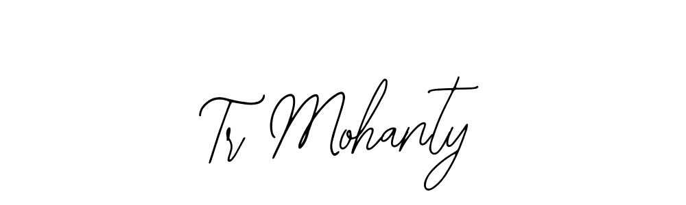 if you are searching for the best signature style for your name Tr Mohanty. so please give up your signature search. here we have designed multiple signature styles  using Bearetta-2O07w. Tr Mohanty signature style 12 images and pictures png