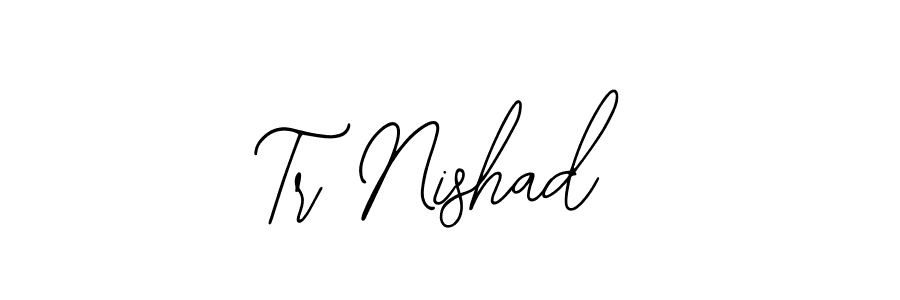 Tr Nishad stylish signature style. Best Handwritten Sign (Bearetta-2O07w) for my name. Handwritten Signature Collection Ideas for my name Tr Nishad. Tr Nishad signature style 12 images and pictures png