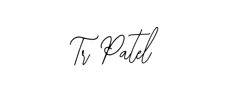 Tr Patel stylish signature style. Best Handwritten Sign (Bearetta-2O07w) for my name. Handwritten Signature Collection Ideas for my name Tr Patel. Tr Patel signature style 12 images and pictures png