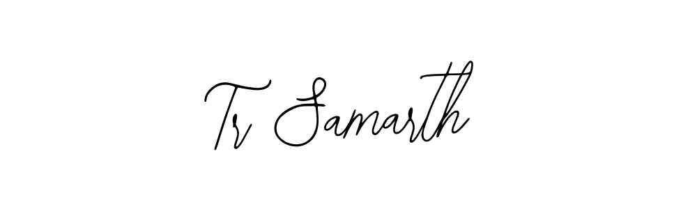 Design your own signature with our free online signature maker. With this signature software, you can create a handwritten (Bearetta-2O07w) signature for name Tr Samarth. Tr Samarth signature style 12 images and pictures png