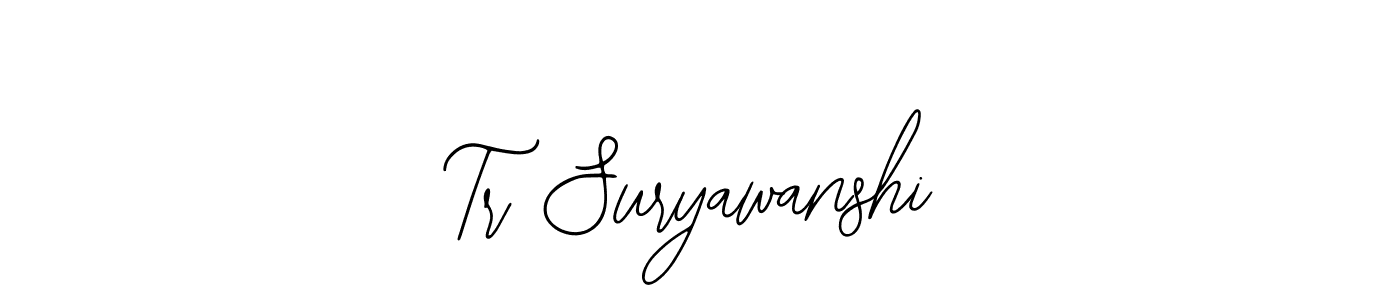 You can use this online signature creator to create a handwritten signature for the name Tr Suryawanshi. This is the best online autograph maker. Tr Suryawanshi signature style 12 images and pictures png