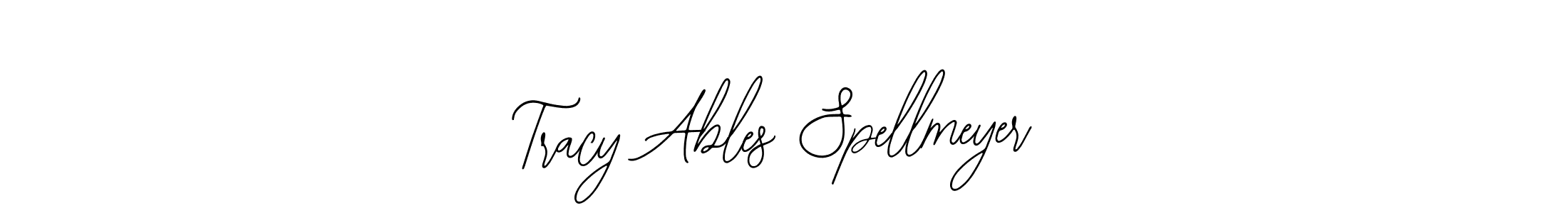 Design your own signature with our free online signature maker. With this signature software, you can create a handwritten (Bearetta-2O07w) signature for name Tracy Ables Spellmeyer. Tracy Ables Spellmeyer signature style 12 images and pictures png