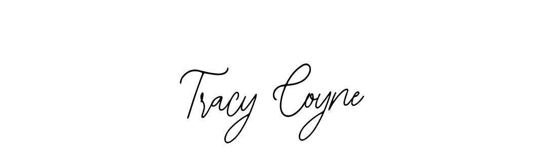 Similarly Bearetta-2O07w is the best handwritten signature design. Signature creator online .You can use it as an online autograph creator for name Tracy Coyne. Tracy Coyne signature style 12 images and pictures png