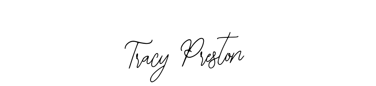 Bearetta-2O07w is a professional signature style that is perfect for those who want to add a touch of class to their signature. It is also a great choice for those who want to make their signature more unique. Get Tracy Preston name to fancy signature for free. Tracy Preston signature style 12 images and pictures png