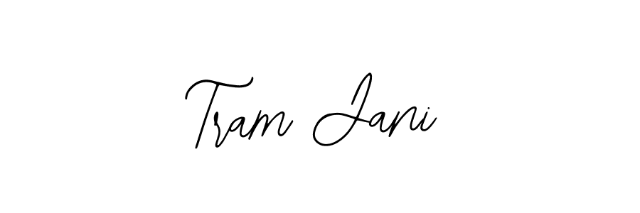 Similarly Bearetta-2O07w is the best handwritten signature design. Signature creator online .You can use it as an online autograph creator for name Tram Jani. Tram Jani signature style 12 images and pictures png