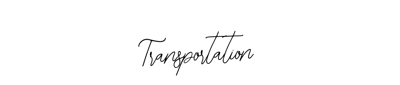 Also we have Transportation name is the best signature style. Create professional handwritten signature collection using Bearetta-2O07w autograph style. Transportation signature style 12 images and pictures png