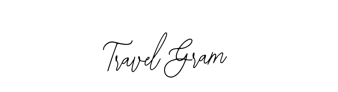 Create a beautiful signature design for name Travel Gram. With this signature (Bearetta-2O07w) fonts, you can make a handwritten signature for free. Travel Gram signature style 12 images and pictures png