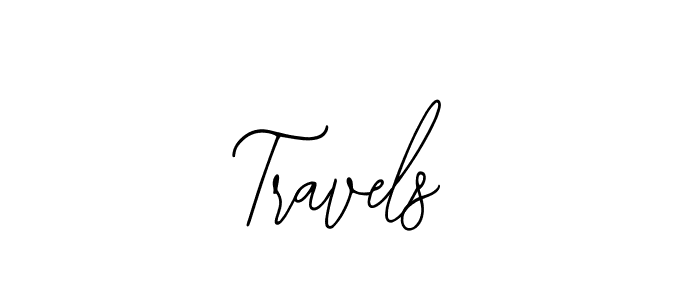 Design your own signature with our free online signature maker. With this signature software, you can create a handwritten (Bearetta-2O07w) signature for name Travels. Travels signature style 12 images and pictures png