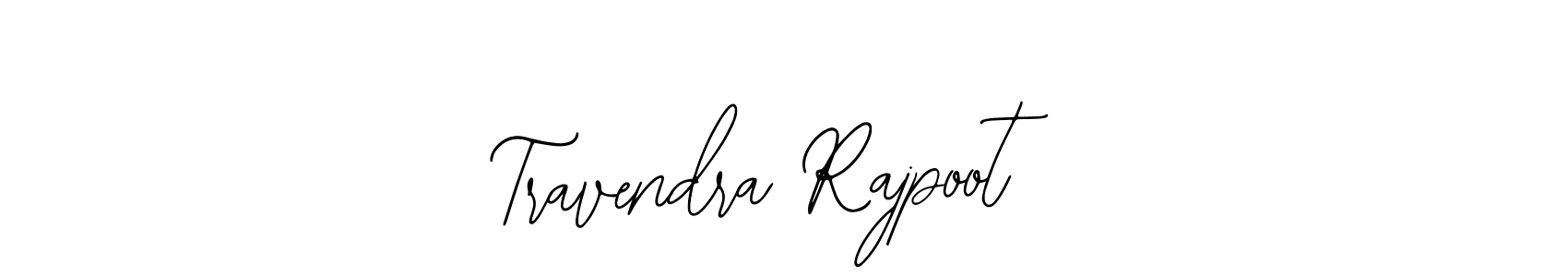 Use a signature maker to create a handwritten signature online. With this signature software, you can design (Bearetta-2O07w) your own signature for name Travendra Rajpoot. Travendra Rajpoot signature style 12 images and pictures png