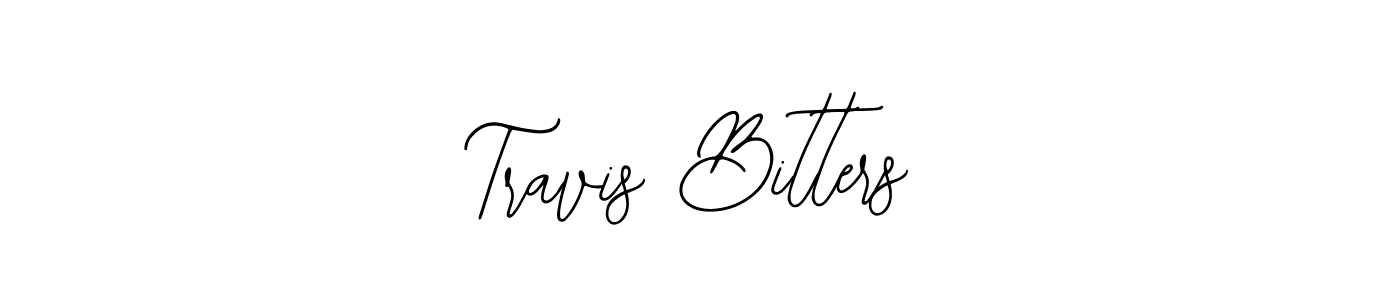 Make a beautiful signature design for name Travis Bitters. With this signature (Bearetta-2O07w) style, you can create a handwritten signature for free. Travis Bitters signature style 12 images and pictures png