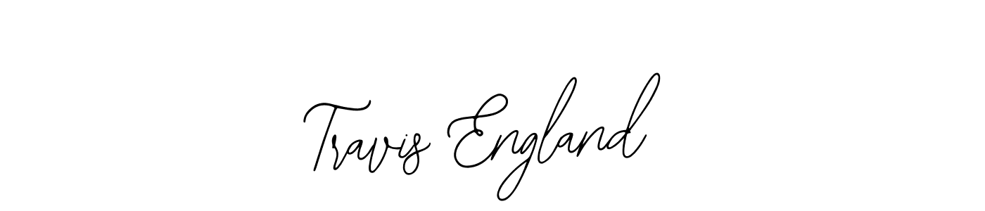 How to make Travis England signature? Bearetta-2O07w is a professional autograph style. Create handwritten signature for Travis England name. Travis England signature style 12 images and pictures png