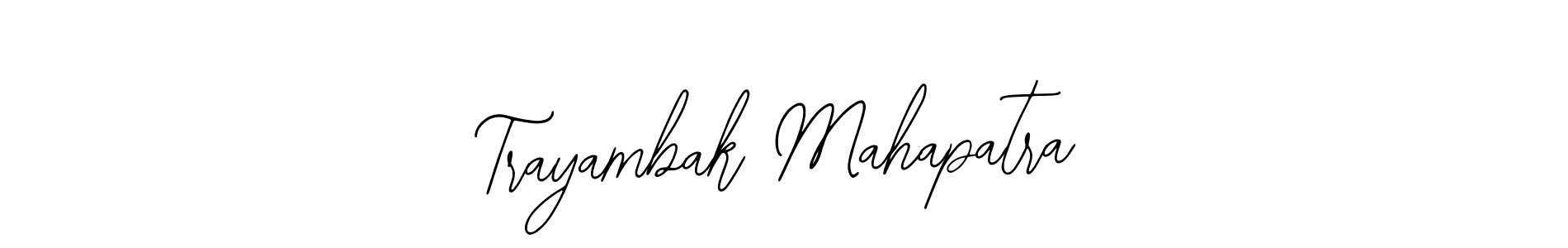 How to make Trayambak Mahapatra signature? Bearetta-2O07w is a professional autograph style. Create handwritten signature for Trayambak Mahapatra name. Trayambak Mahapatra signature style 12 images and pictures png
