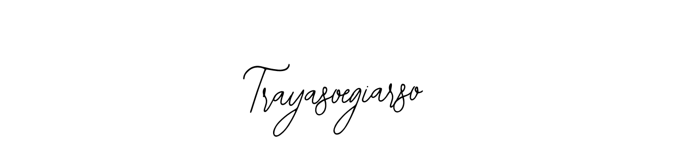 Similarly Bearetta-2O07w is the best handwritten signature design. Signature creator online .You can use it as an online autograph creator for name Trayasoegiarso. Trayasoegiarso signature style 12 images and pictures png