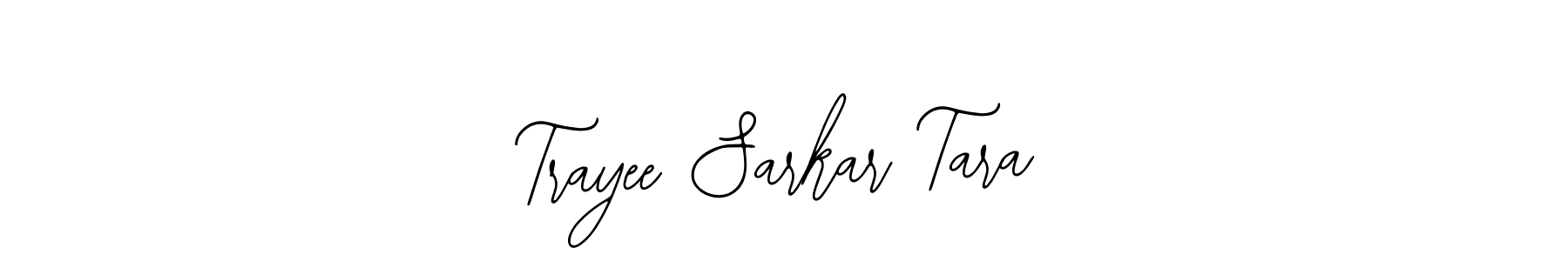 Also You can easily find your signature by using the search form. We will create Trayee Sarkar Tara name handwritten signature images for you free of cost using Bearetta-2O07w sign style. Trayee Sarkar Tara signature style 12 images and pictures png