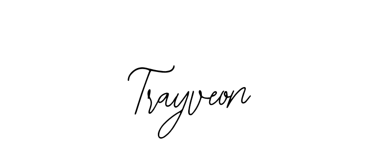 You should practise on your own different ways (Bearetta-2O07w) to write your name (Trayveon) in signature. don't let someone else do it for you. Trayveon signature style 12 images and pictures png