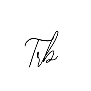 Design your own signature with our free online signature maker. With this signature software, you can create a handwritten (Bearetta-2O07w) signature for name Trb. Trb signature style 12 images and pictures png