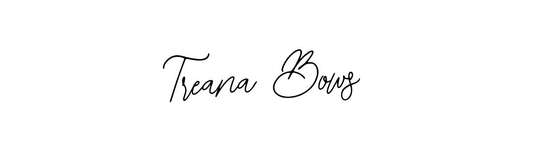 How to make Treana Bows signature? Bearetta-2O07w is a professional autograph style. Create handwritten signature for Treana Bows name. Treana Bows signature style 12 images and pictures png