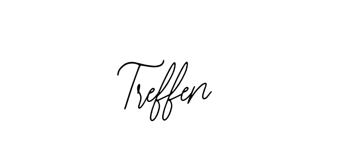 Design your own signature with our free online signature maker. With this signature software, you can create a handwritten (Bearetta-2O07w) signature for name Treffen. Treffen signature style 12 images and pictures png