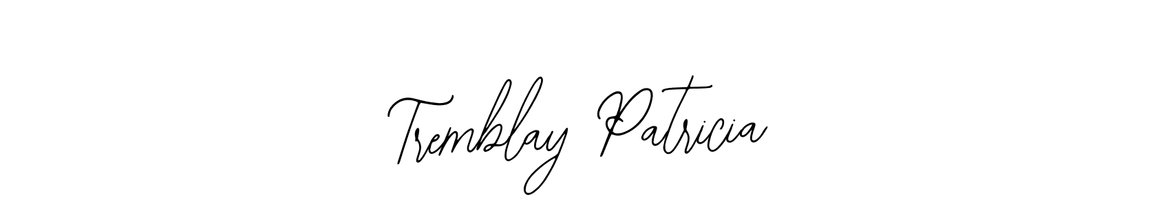 This is the best signature style for the Tremblay Patricia name. Also you like these signature font (Bearetta-2O07w). Mix name signature. Tremblay Patricia signature style 12 images and pictures png