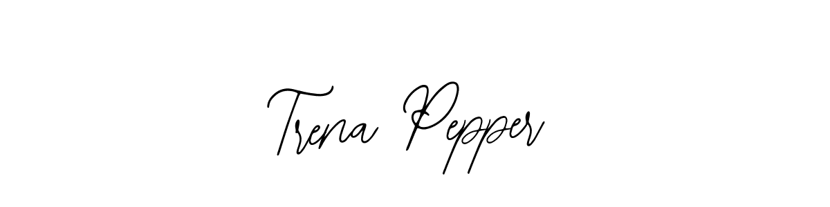 This is the best signature style for the Trena Pepper name. Also you like these signature font (Bearetta-2O07w). Mix name signature. Trena Pepper signature style 12 images and pictures png