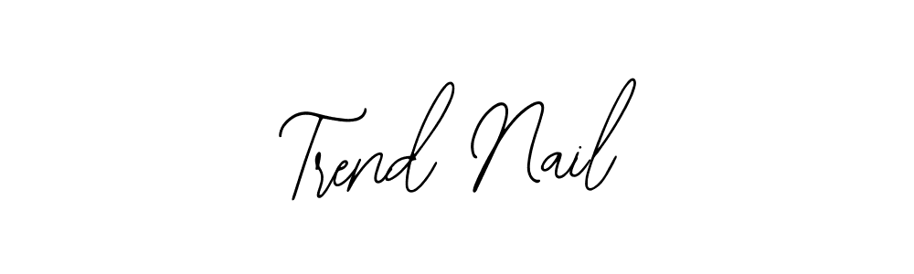 Here are the top 10 professional signature styles for the name Trend Nail. These are the best autograph styles you can use for your name. Trend Nail signature style 12 images and pictures png