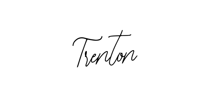 Make a beautiful signature design for name Trenton. With this signature (Bearetta-2O07w) style, you can create a handwritten signature for free. Trenton signature style 12 images and pictures png