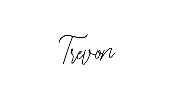 How to make Trevon signature? Bearetta-2O07w is a professional autograph style. Create handwritten signature for Trevon name. Trevon signature style 12 images and pictures png