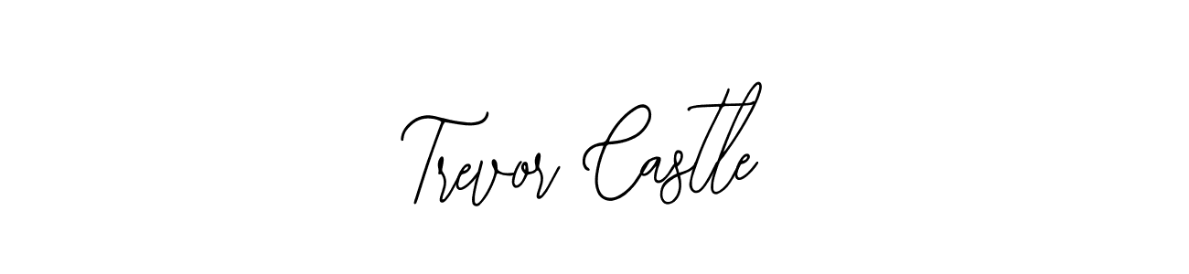 Make a beautiful signature design for name Trevor Castle. With this signature (Bearetta-2O07w) style, you can create a handwritten signature for free. Trevor Castle signature style 12 images and pictures png
