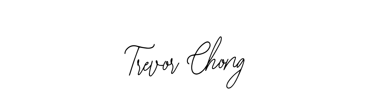 Design your own signature with our free online signature maker. With this signature software, you can create a handwritten (Bearetta-2O07w) signature for name Trevor Chong. Trevor Chong signature style 12 images and pictures png