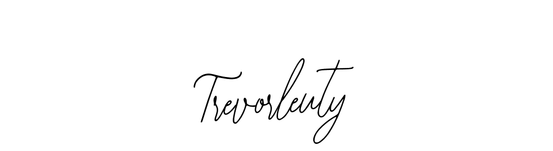 Design your own signature with our free online signature maker. With this signature software, you can create a handwritten (Bearetta-2O07w) signature for name Trevorleuty. Trevorleuty signature style 12 images and pictures png