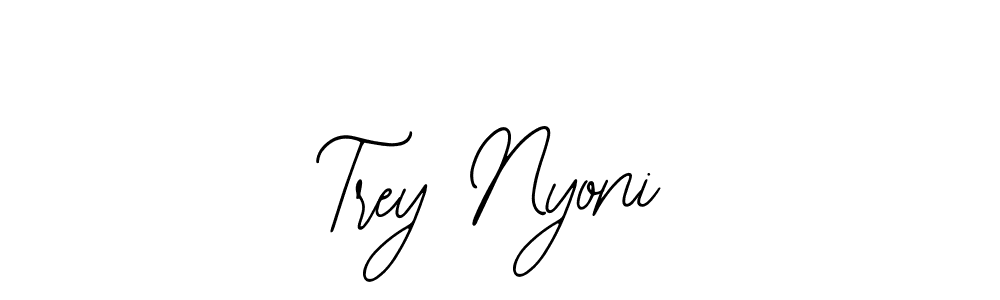 Make a beautiful signature design for name Trey Nyoni. Use this online signature maker to create a handwritten signature for free. Trey Nyoni signature style 12 images and pictures png