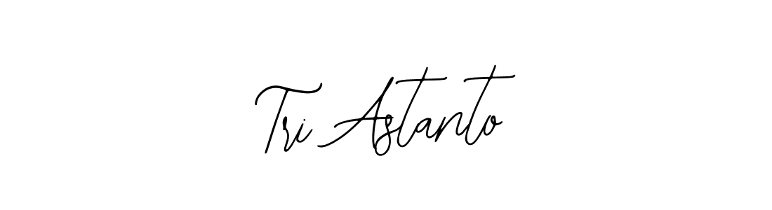 Design your own signature with our free online signature maker. With this signature software, you can create a handwritten (Bearetta-2O07w) signature for name Tri Astanto. Tri Astanto signature style 12 images and pictures png