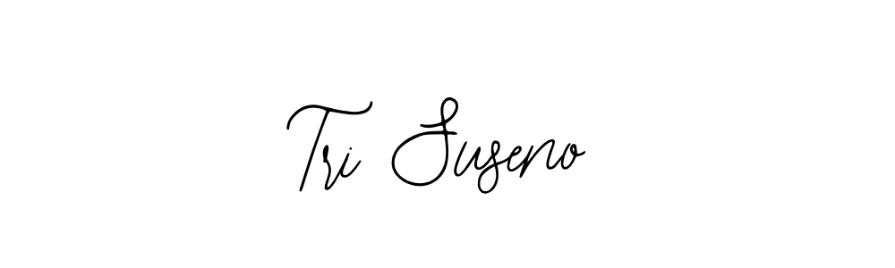 How to make Tri Suseno signature? Bearetta-2O07w is a professional autograph style. Create handwritten signature for Tri Suseno name. Tri Suseno signature style 12 images and pictures png